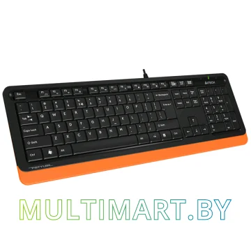 Клавиатура A4Tech Fstyler FK10 (черный/оранжевый) картинка 2